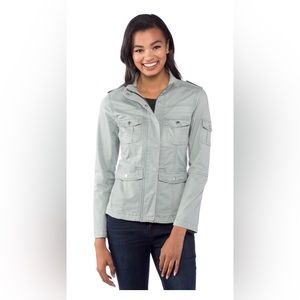 NWOT Kensie Jeans Solid Utility Jacket
Light Sage